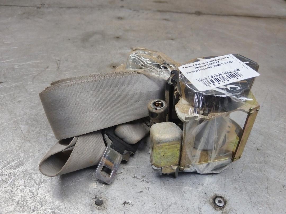 Ремень безопасности задний левый 7S1FTK Renault Scenic