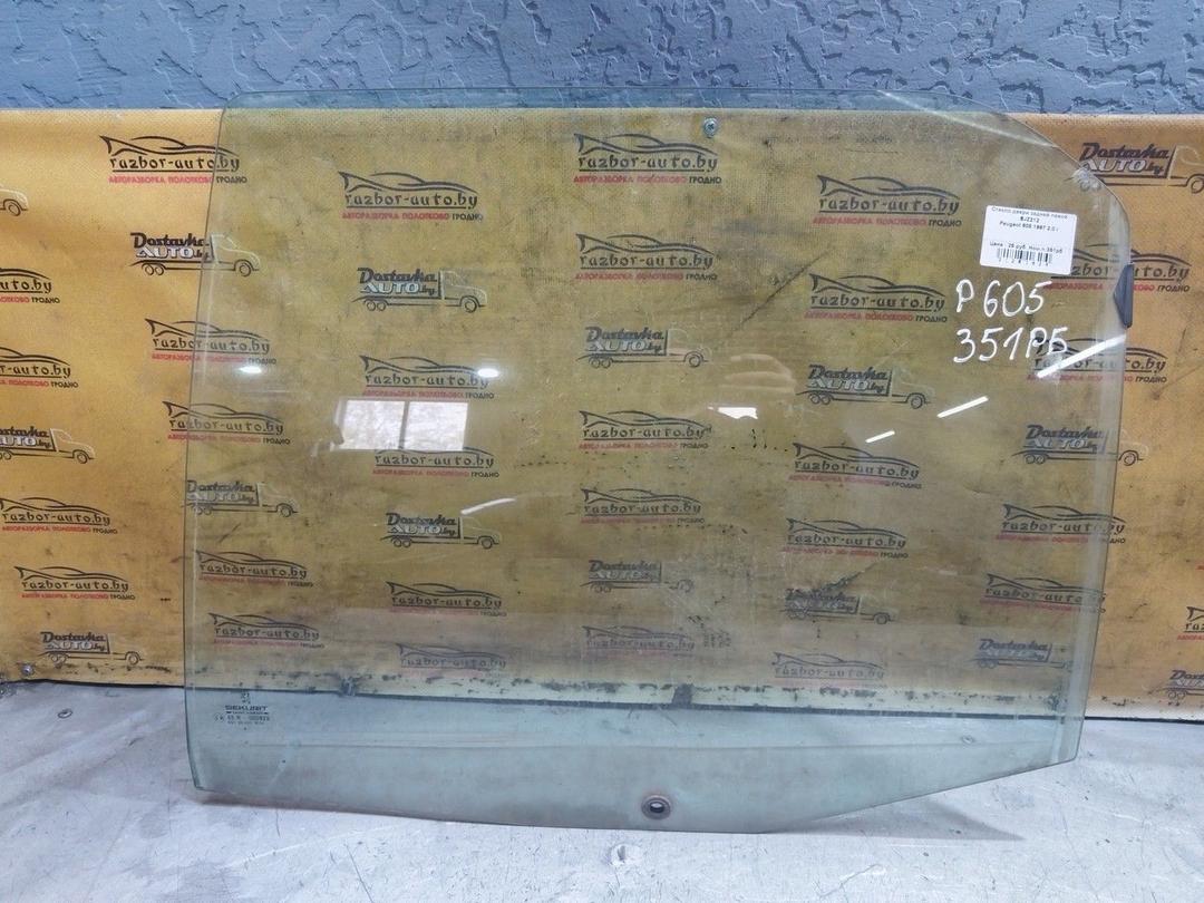 Стекло двери задней левой BJZ212 Peugeot 605 - Фото 1