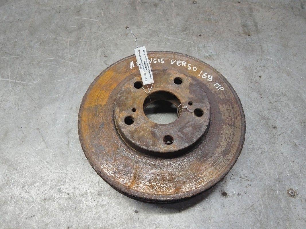 Диск тормозной передний TNQHZB Toyota Avensis Verso - Фото 1