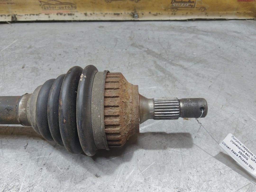 Полуось передняя правая (приводной вал, ШРУС) 2GODIQ Citroen Xsara Picasso - Фото 2