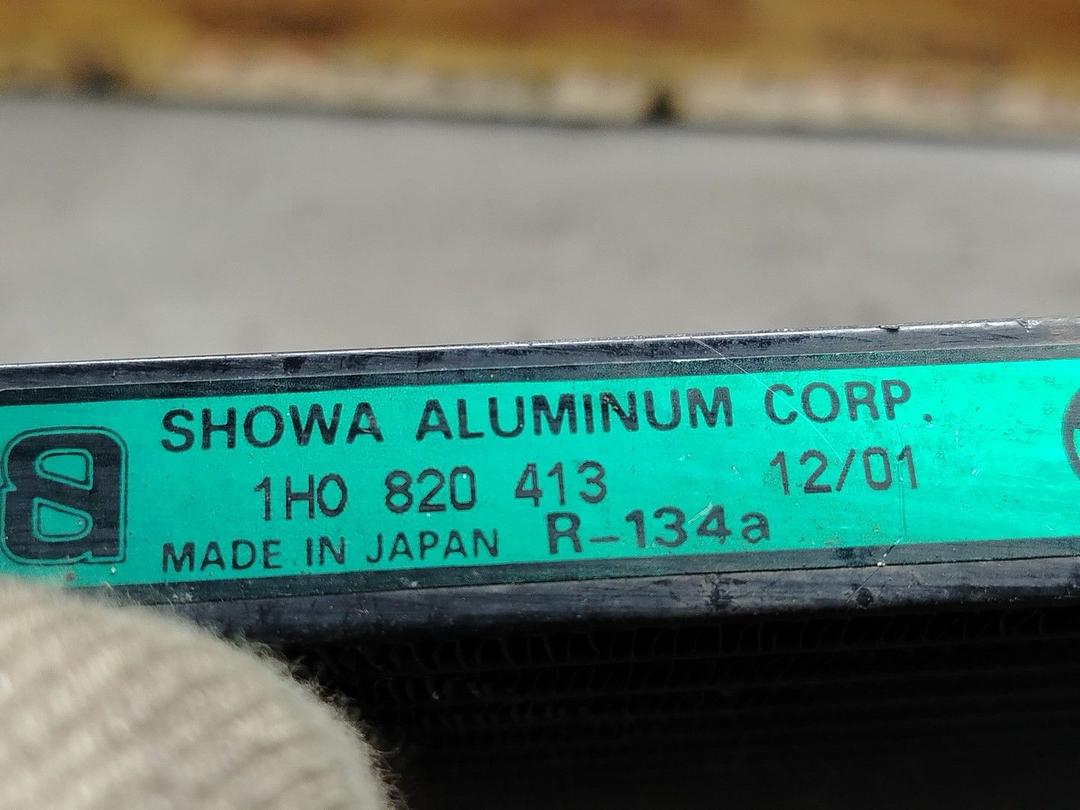 Радиатор кондиционера 0KD8VC Volkswagen Golf - Фото 5