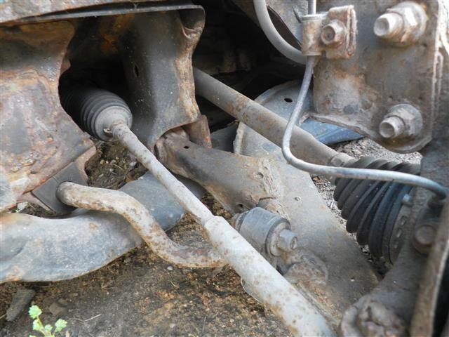 Рычаг передний левый 0217EF