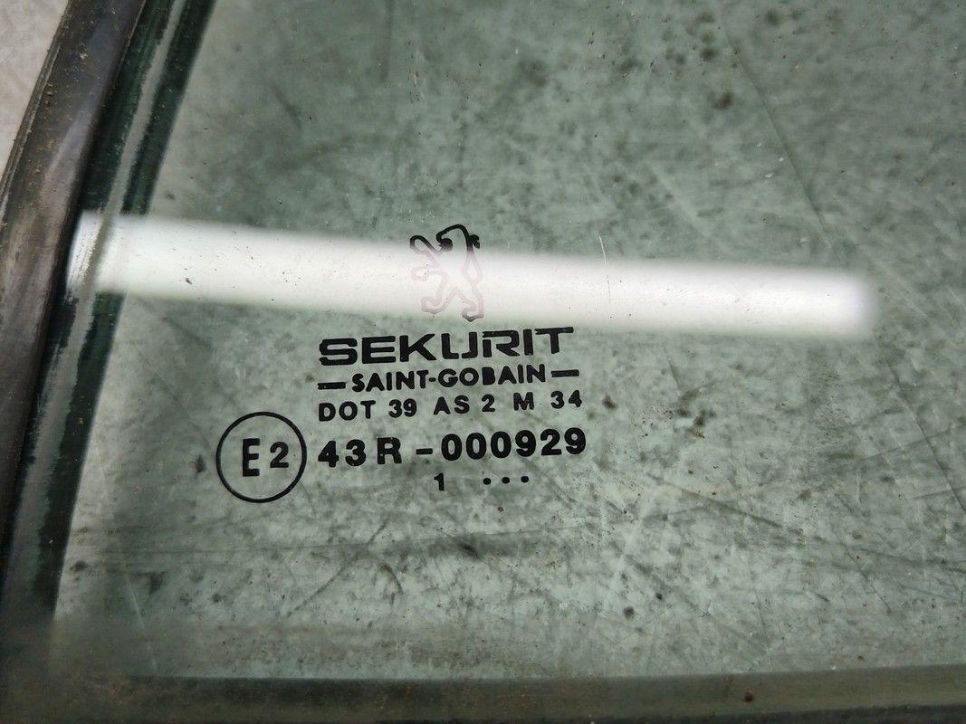 Стекло двери задней левой 2Y259T Peugeot 406 - Фото 2
