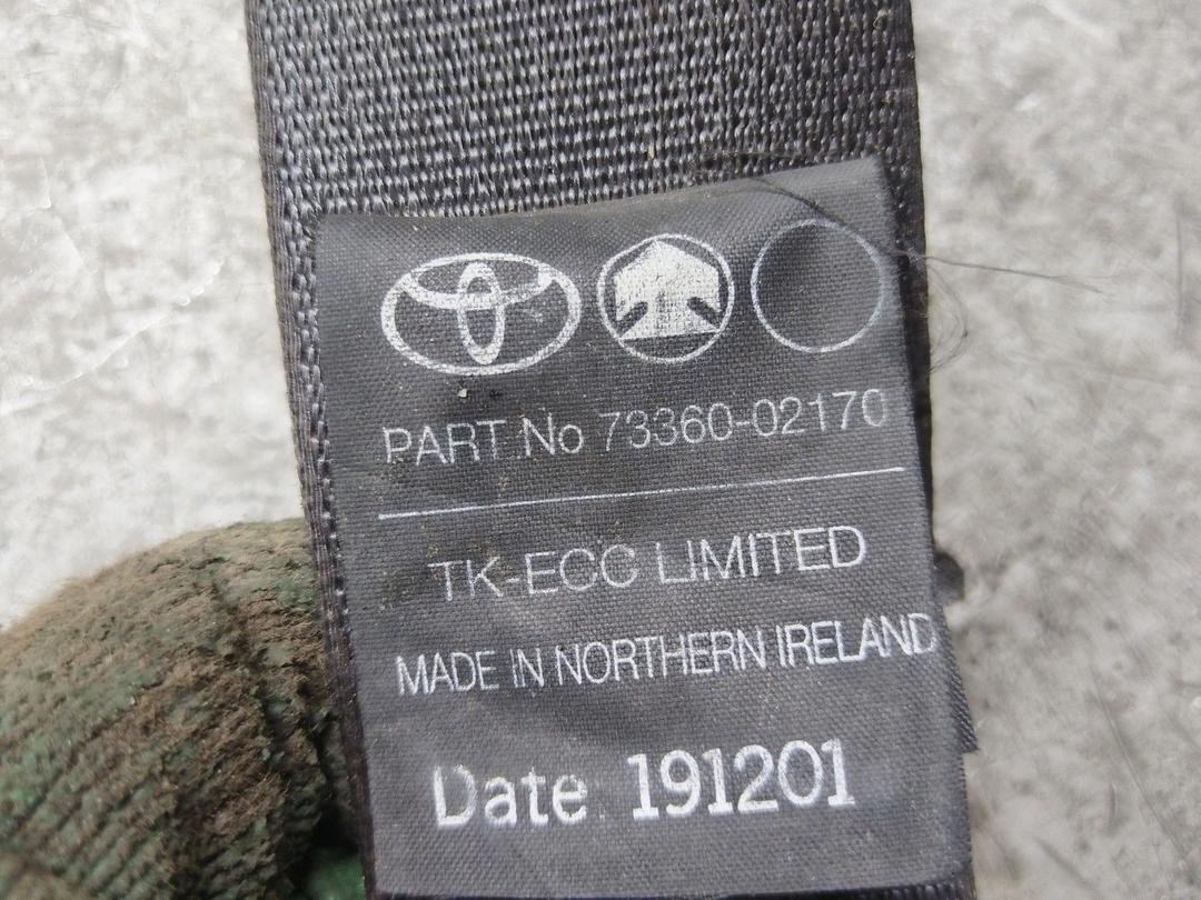 Ремень безопасности задний левый HIWSK0 Toyota Corolla - Фото 5