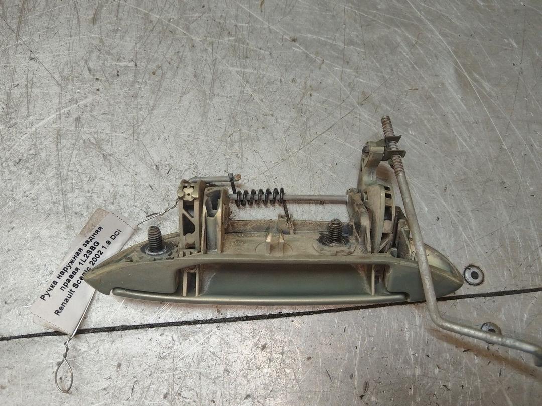 Ручка наружная задняя правая 1L2SBG Renault Scenic - Фото 2