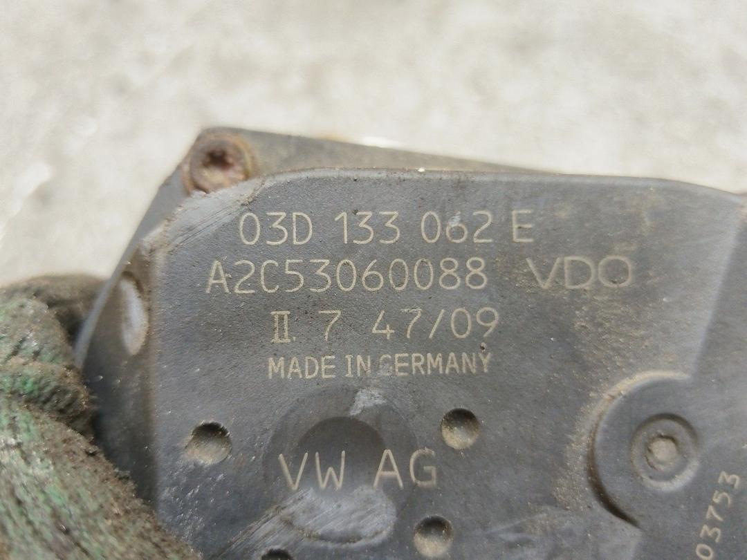 Заслонка дроссельная Z9T6TB Skoda Fabia купить на авторазборке