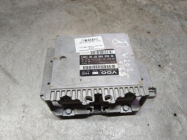 Блок управления двигателем 5HKI9I Mercedes C W202 - Фото 2