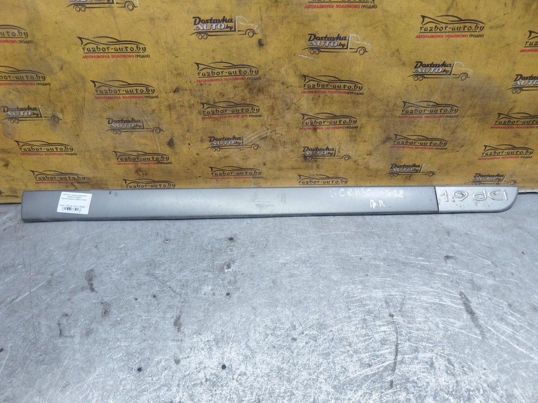Молдинг двери передней правой 875M7T Renault Scenic