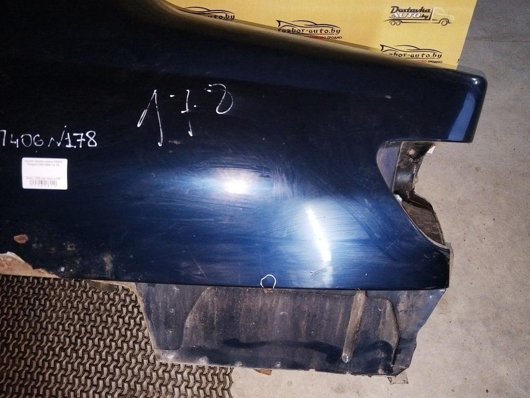 Крыло заднее левое F38PI9 Peugeot 406 купить с доставкой