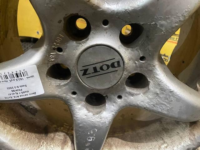 Диск литой R15, 5x110 Saab 9-3 2000 FU29PU (комплект) FU29PU FU29PU Saab 9-3 undefined