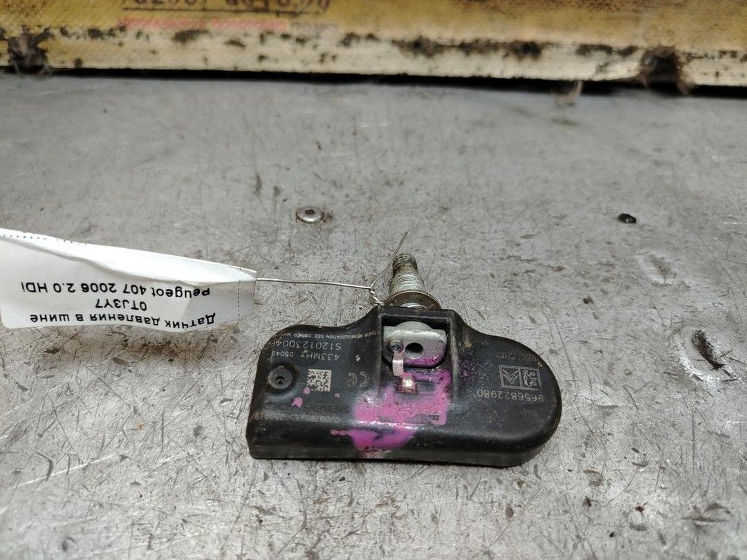 Датчик давления в шине 0TJ3Y7 Peugeot 407 - Фото 1