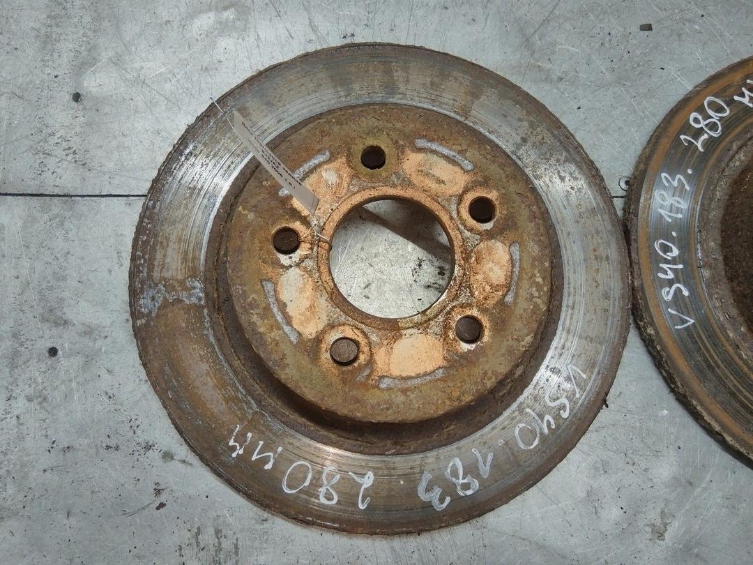 Диск тормозной задний 8J2JAZ Volvo S40 купить