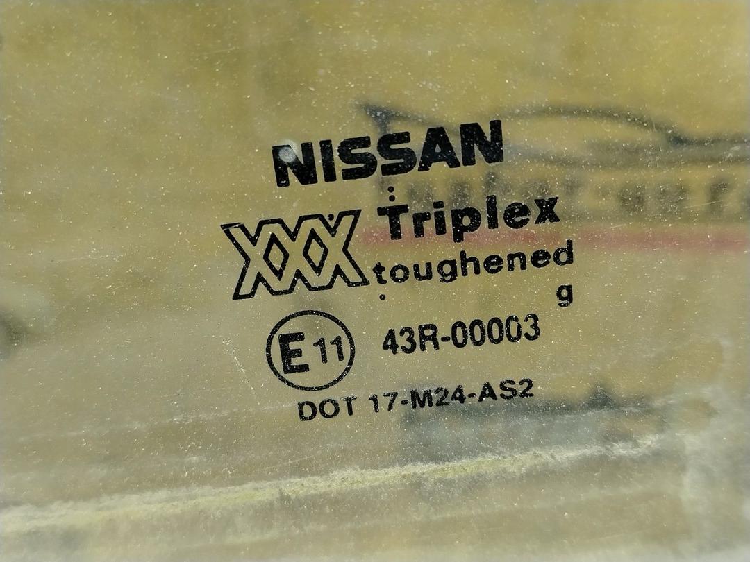 Стекло двери передней левой 09TM22 Nissan Primera - Фото 5