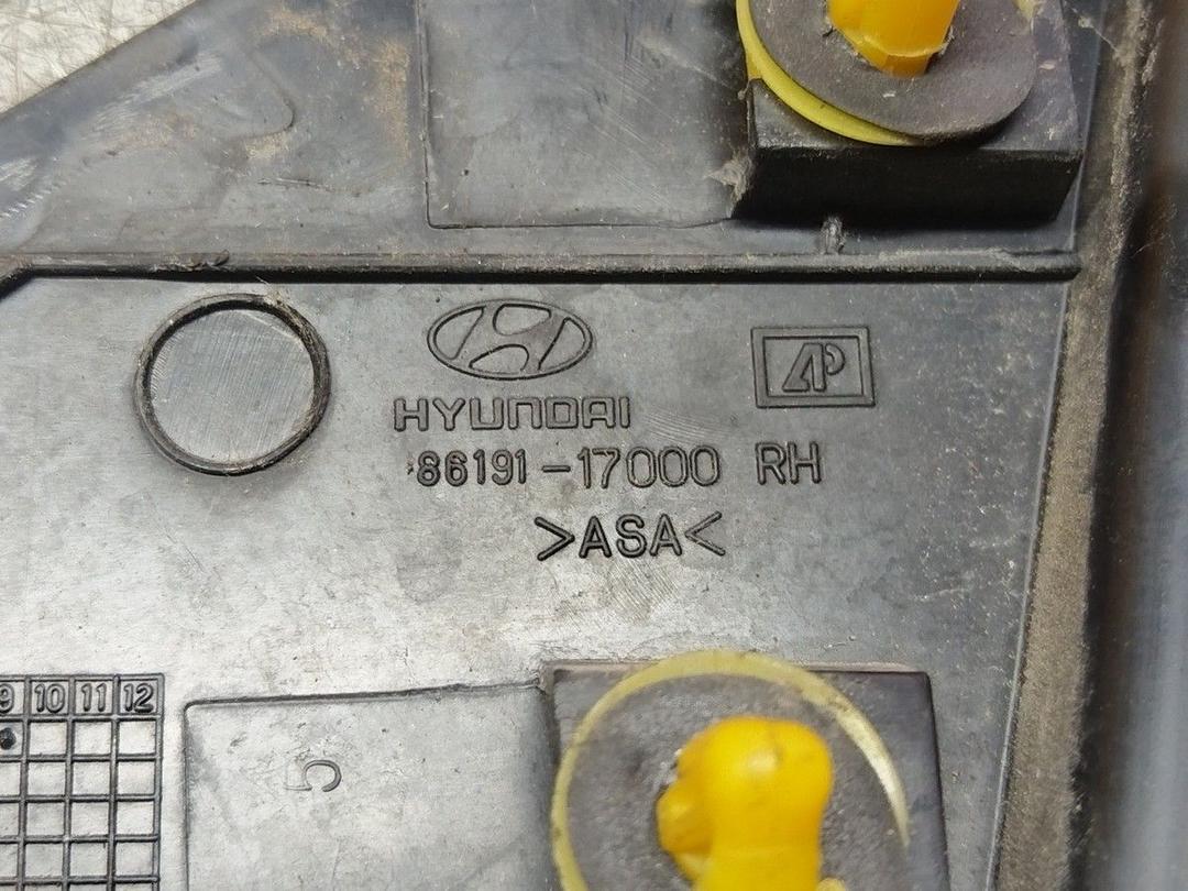 Накладка крыла (уголок зеркала) переднего правого NP5ZLC Hyundai Matrix - Фото 4