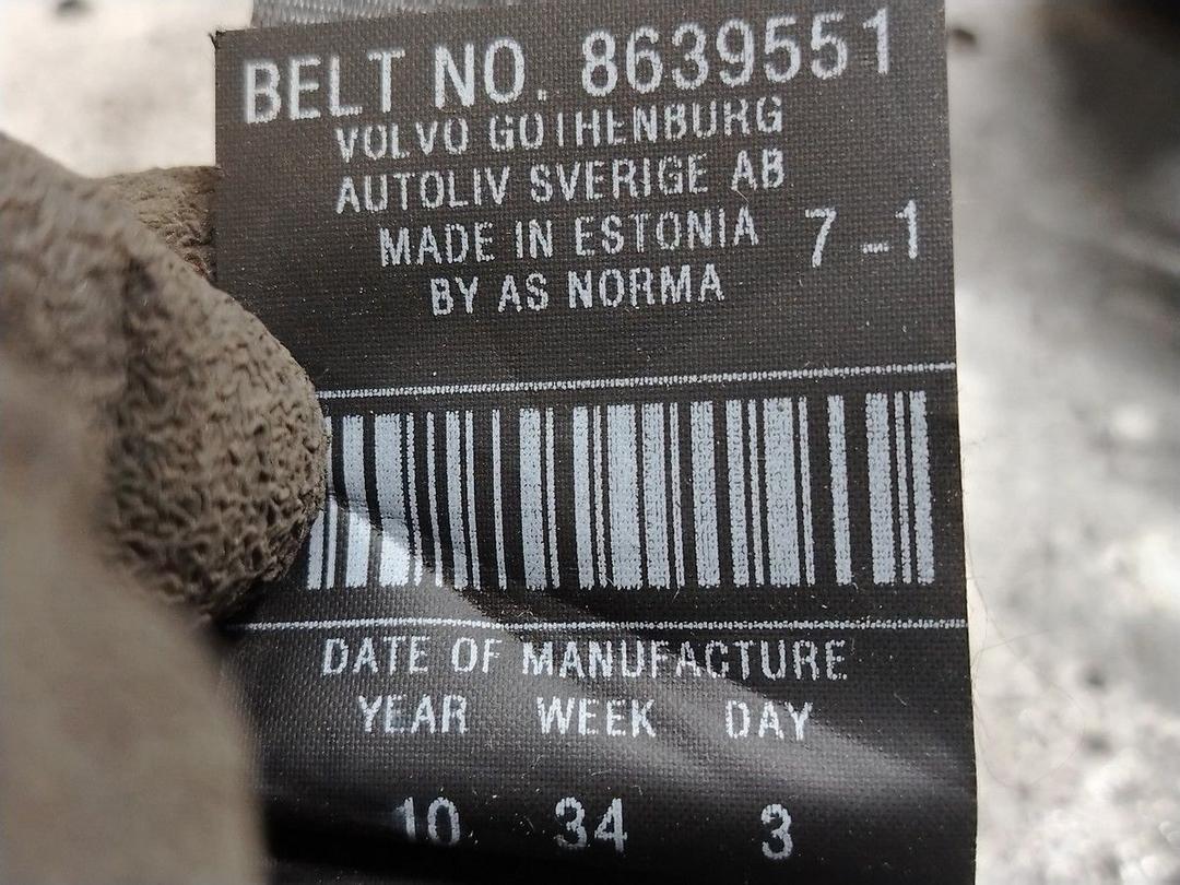Ремень безопасности задний левый RH6NP0 Volvo V50 - Фото 5