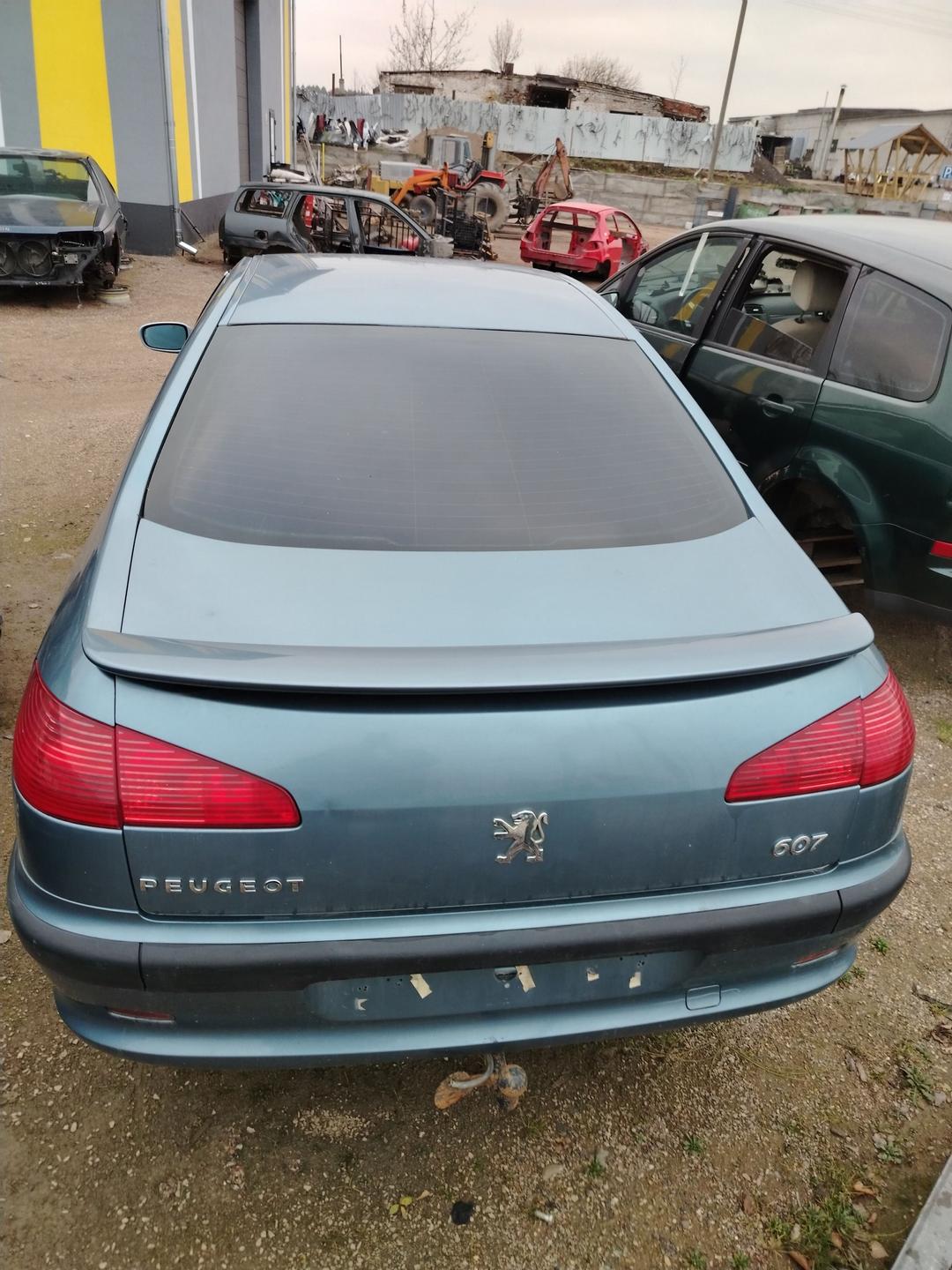 Обшивка багажника O38B6N Peugeot 607