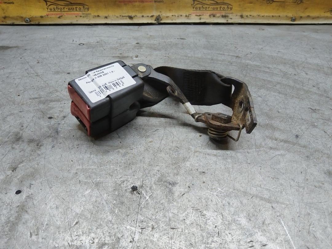 Замок ремня безопасности N6JNW6 Peugeot 406 - Фото 3