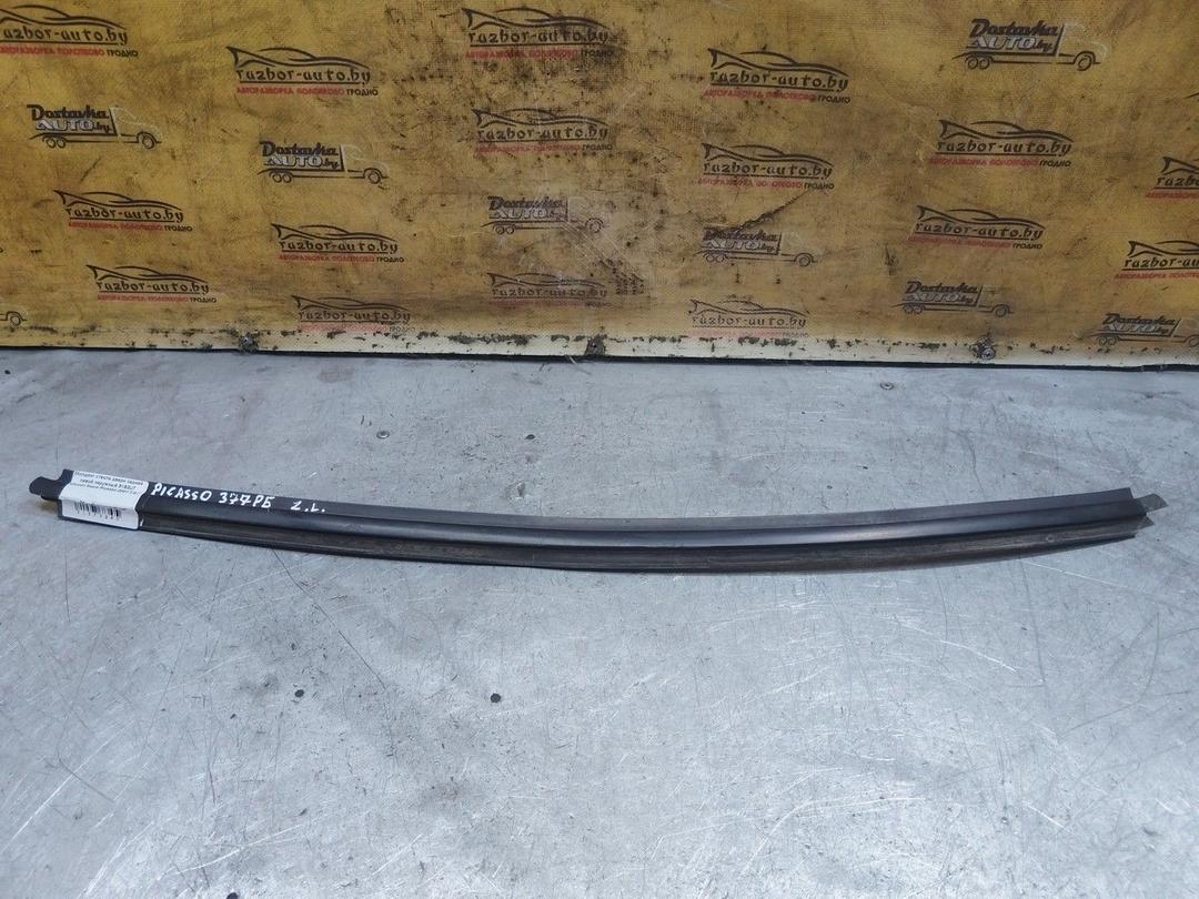 Молдинг стекла двери задней левой наружный 81S3U7 Citroen Xsara Picasso - Фото 1