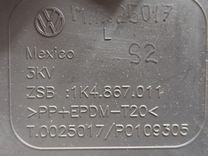 Обшивка двери передней левой (дверная карта) HVAN4J Volkswagen Jetta - Фото 4