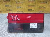 Фонарь крышки багажника правый QE3T9C Seat Toledo