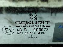 Стекло двери задней левой P6SSOK Peugeot 607 - Фото 2