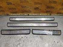 Накладка на порог RY1P6U Nissan Primera - Фото 1