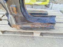 Стойка кузовная передняя левая 5M2Q63 Opel Meriva - Фото 3