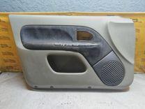 Обшивка двери передней левой (дверная карта) 4S90X8 Renault Clio - Фото 1