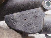 Фланец (тройник) системы охлаждения 5P2UJO Volkswagen Polo - Фото 5