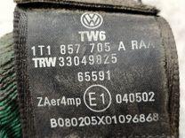 Ремень безопасности передний левый SJZ1AJ Volkswagen Touran - Фото 4