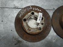 Диск тормозной задний 39FW4L Volkswagen Golf - Фото 2