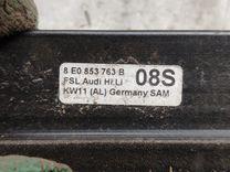 Молдинг стекла двери задней левой наружный YAPR88 Audi A4 - Фото 7