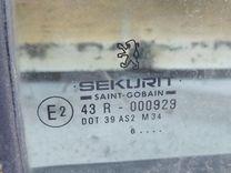 Стекло двери задней левой 14QB1R Peugeot 605 - Фото 2