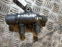 Фланец (тройник) системы охлаждения JPABEU Peugeot 406 - Фото 1