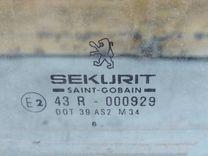 Стекло двери задней левой BJZ212 Peugeot 605 - Фото 2