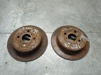 Диск тормозной задний YPCE0V Toyota Yaris