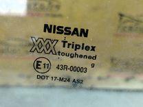 Стекло двери передней правой XP8LM8 Nissan Primera - Фото 2