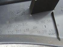 Накладка на порог внутренняя передняя правая DOQD1V Opel Corsa - Фото 5