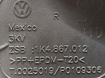 Обшивка двери передней правой (дверная карта) 4WZ8UQ Volkswagen Jetta - Фото 4