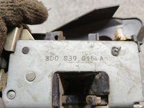 Замок двери задней правой YL8N70 Audi A4 - Фото 3