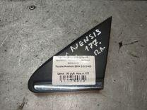 Накладка крыла (уголок зеркала) переднего левого QWLNVD Toyota Avensis - Фото 1