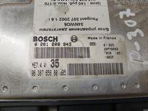 Блок управления двигателем 34NWO5 Peugeot 307 купить на авторазборке