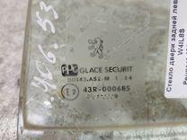 Стекло двери задней левой W4IL8S Peugeot 406 - Фото 2