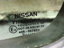 Стекло двери задней левой BRN8N6 Nissan Almera - Фото 2