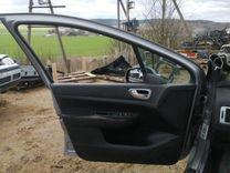 Обшивка двери передней левой (дверная карта) ZS3DZB Peugeot 307