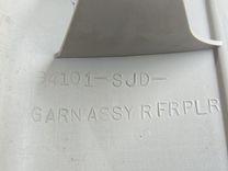 Обшивка стойки передней правой M45ED0 Honda FR-V - Фото 4