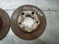 Диск тормозной задний 39FW4L Volkswagen Golf - Фото 3