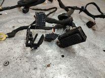 Проводка двери передней левой 1YUT9M Volkswagen Golf - Фото 2