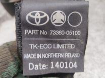 Ремень безопасности задний правый DZ6SN2 Toyota Avensis - Фото 5