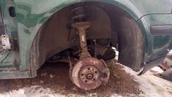 Кулак поворотный правый 7QWY54 Volkswagen Golf купить